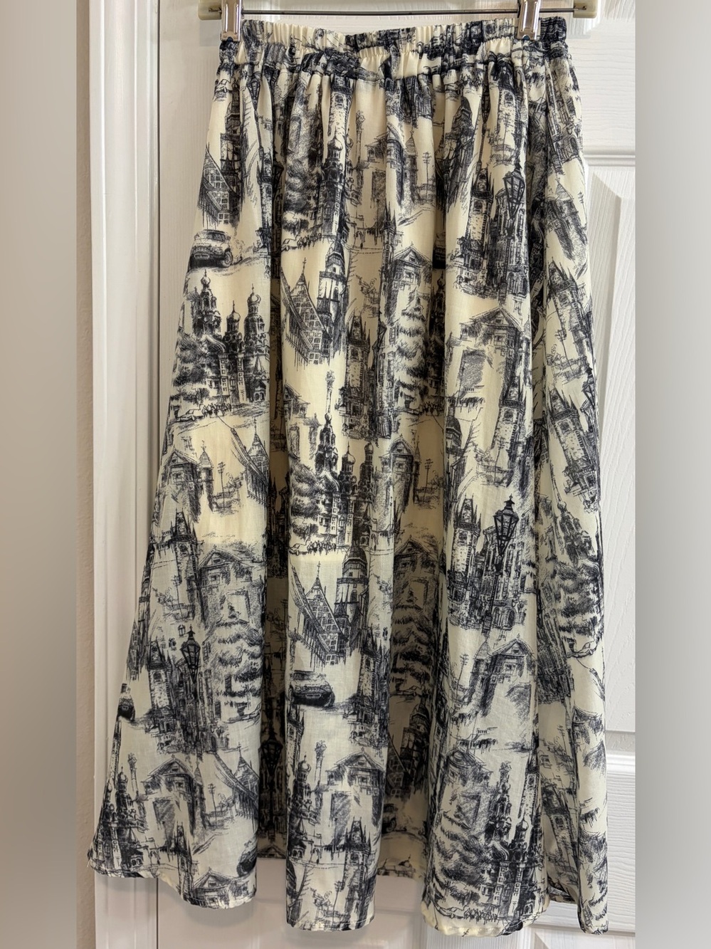 OC Printed Toile A-Line Women's Skirt